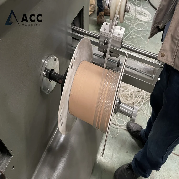 ACC price 8mm-20mm PU plastic flame-retardant tube pipe/hose extrusion machine production line