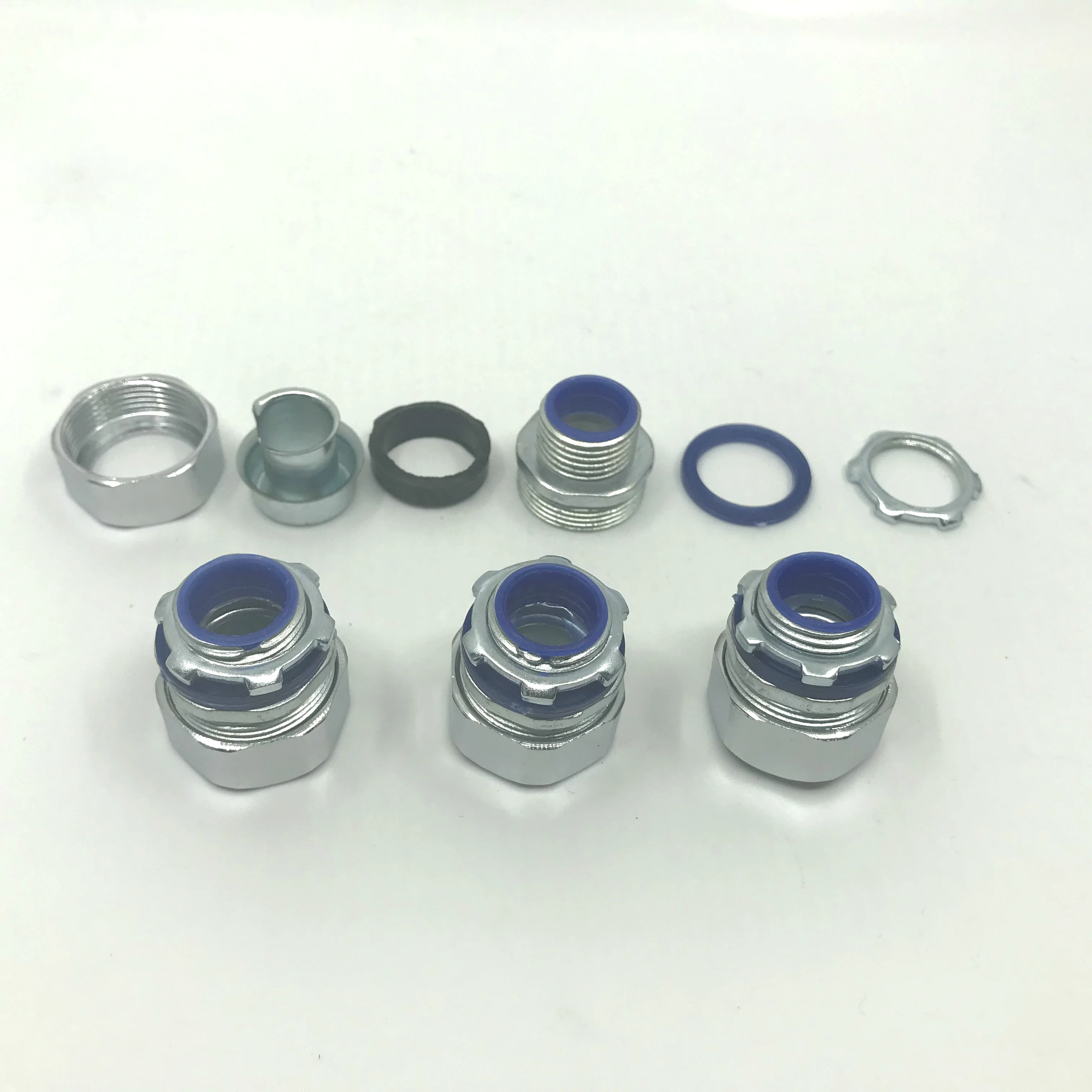 Female Liquid Tight Angle Connector flexible metal conduit connector for electrical