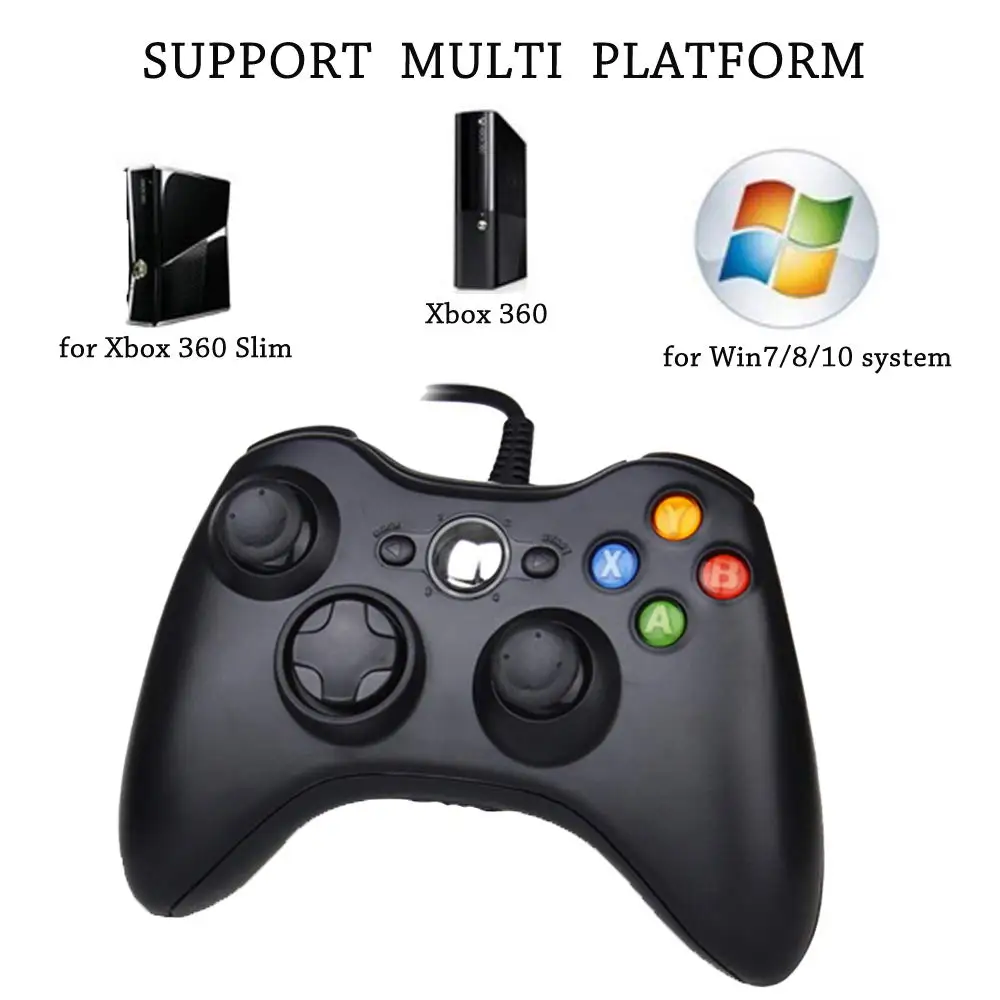 Контроллер геймпада проводной джойстик USB геймпад контроллер для Xbox 360 консоли и