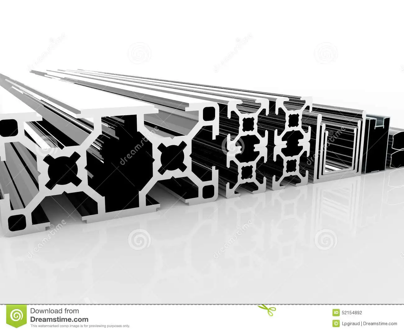 Customizable Aluminum Products Construction Real Estate Metal Building Materials