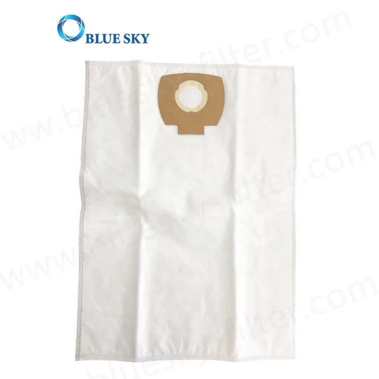 White Non-Woven Dust Filter Bag  Replacement Part #GH8 3H-J3/G8314470 Compatible with Makitas P-72899 VC2010L Vacuum Cleaner