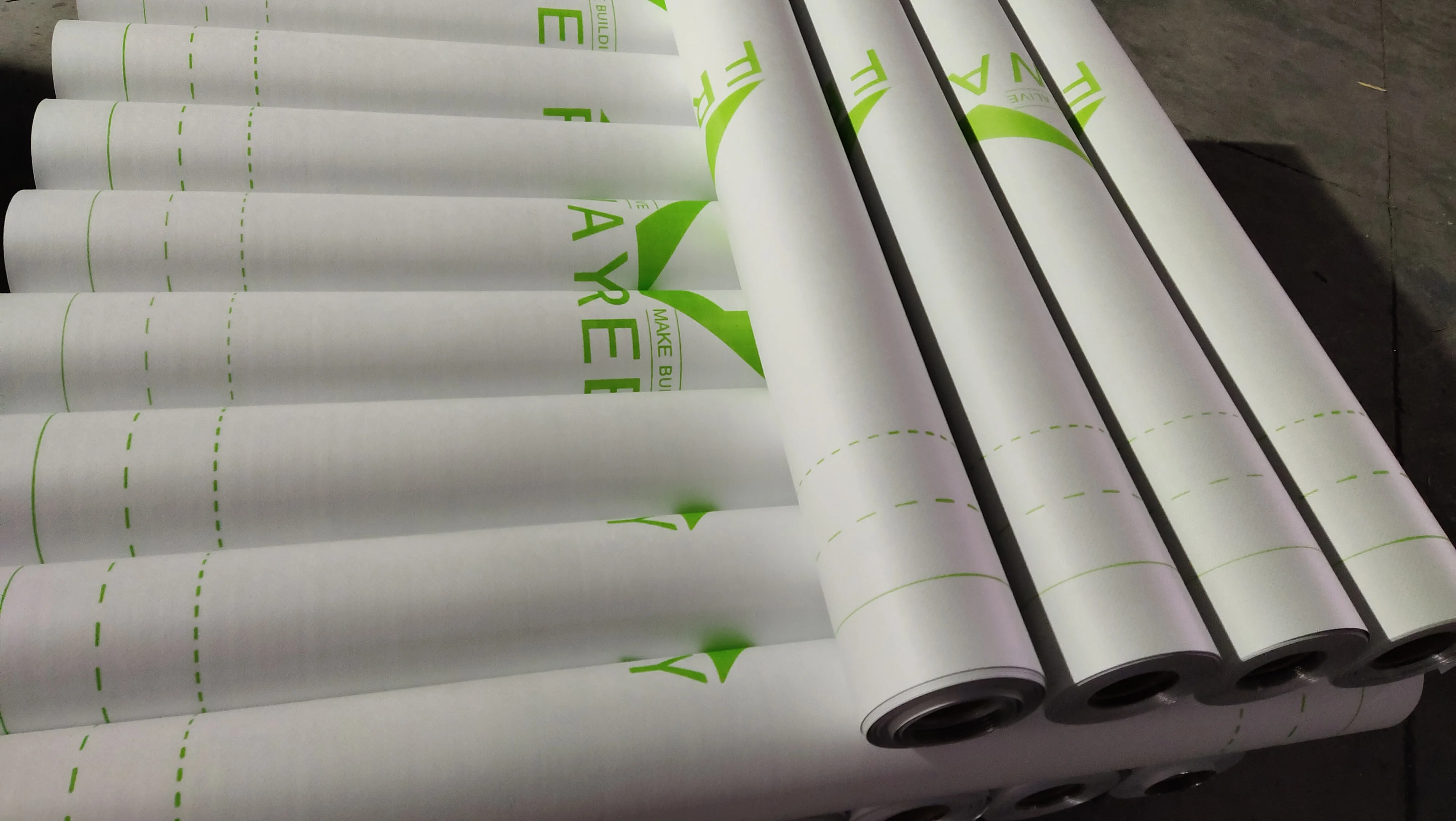 PP non-woven laminated PE woven 5-layered synthetic waterproof membrane for roofing