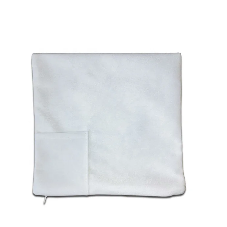 8' Inches Custom Printed Pillow Covers Soft Plush Tooth Fairy Pillow Sublimation Blank With Side Pocket cushion cover
