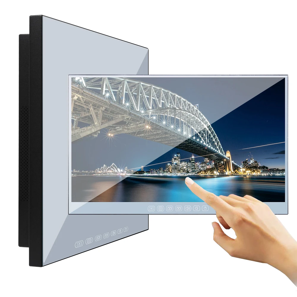 Soulaca Japan Market Mirror Smart Bathroom TV Android System with Touch Screen with B-cas Slot (without B-cas) for Japan Market