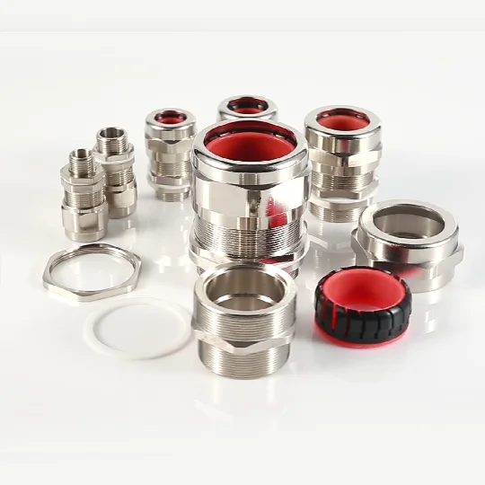 A2 Industrial Cable Gland Single Seal Unarmored BDM-1-IN Increased Safety Brass Stuffing Glands