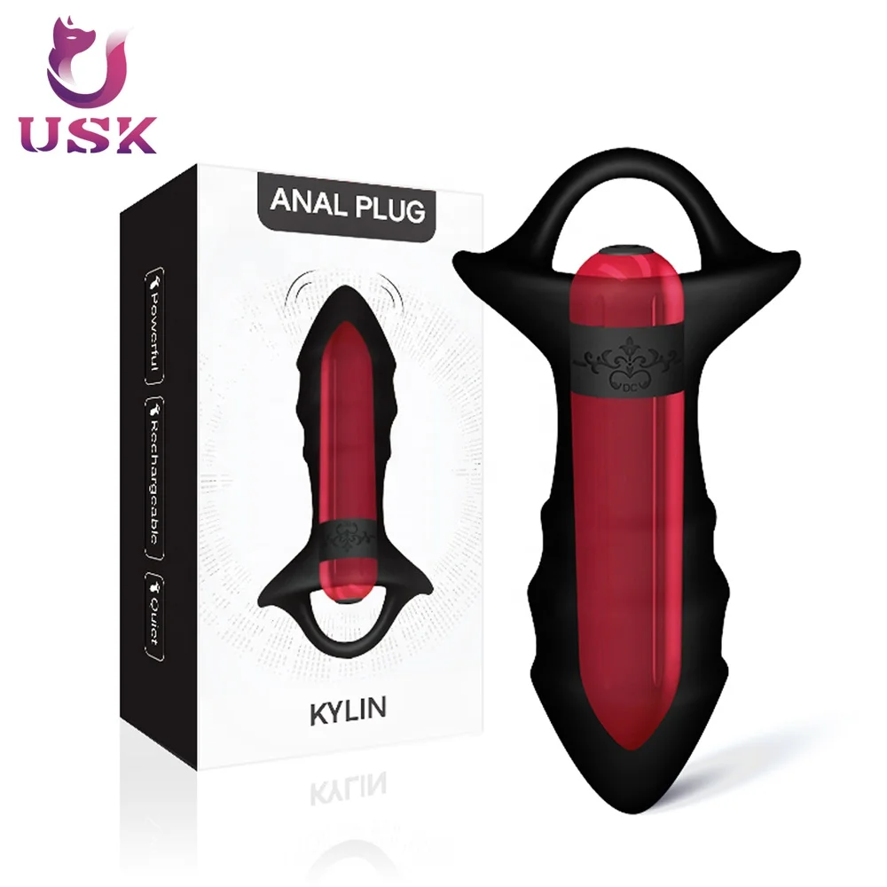 multi speed wearable vibrating anal lock butt plug ass lock women sex