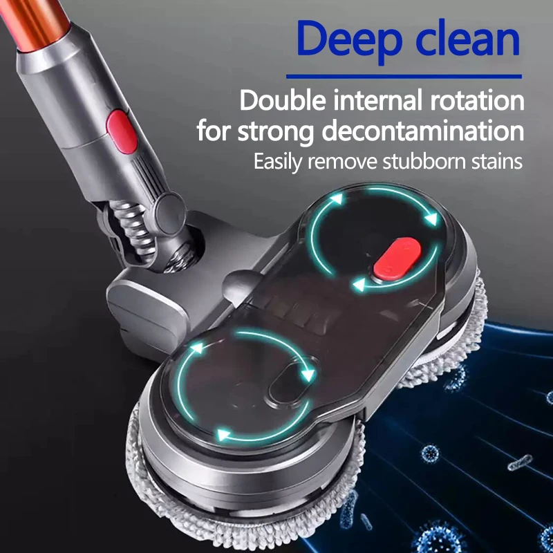 Новинка, индивидуальные детали пылесоса Dysons V7 V8 V10 V11, электрическая щетка для сухой и влажной уборки пола, насадка для щетки с резервуаром для воды