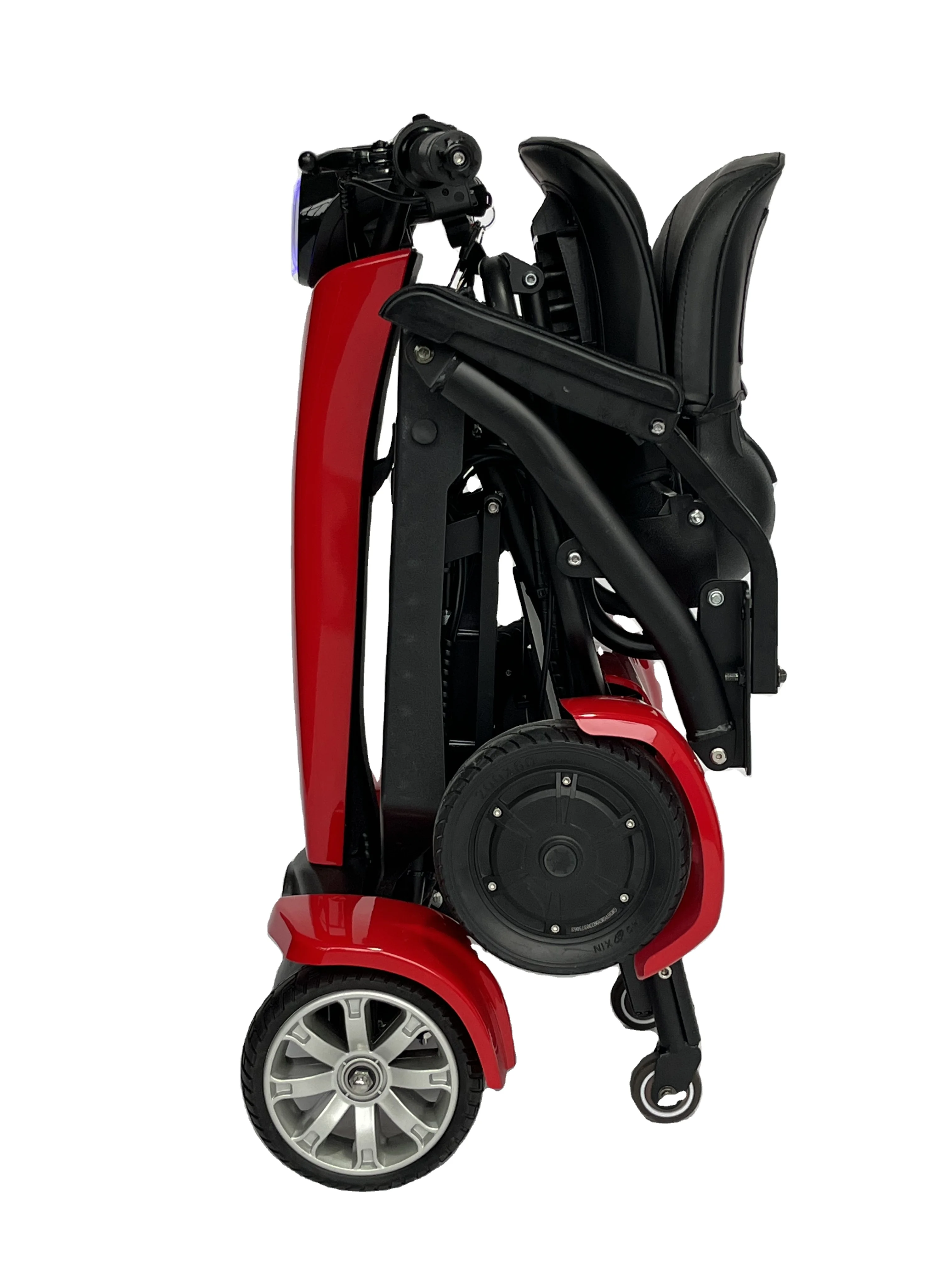 auto-folding seniors scooter 4 Wheel Power scooter Handicap Foldable Lightweight Mobility Electric Scooter for elderly  foldable