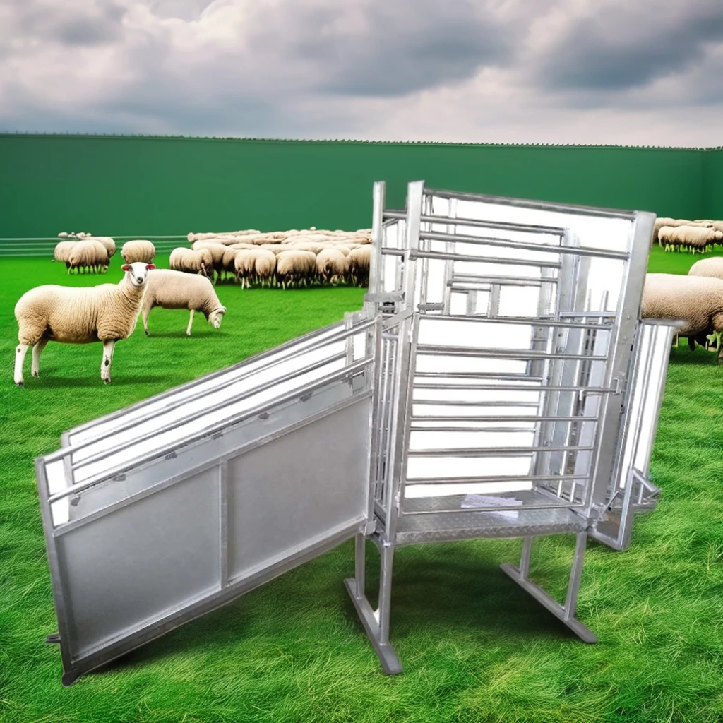 Galvanized Portable Livestock Equipment Sheep Goat Farm Yard Loading Ramp