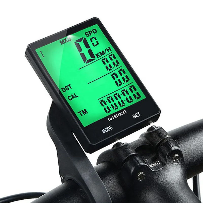 Многофункциональный беспроводной одометр INBIKE велосипедные аксессуары дорожный велосипедный компьютер монитор для велосипеда