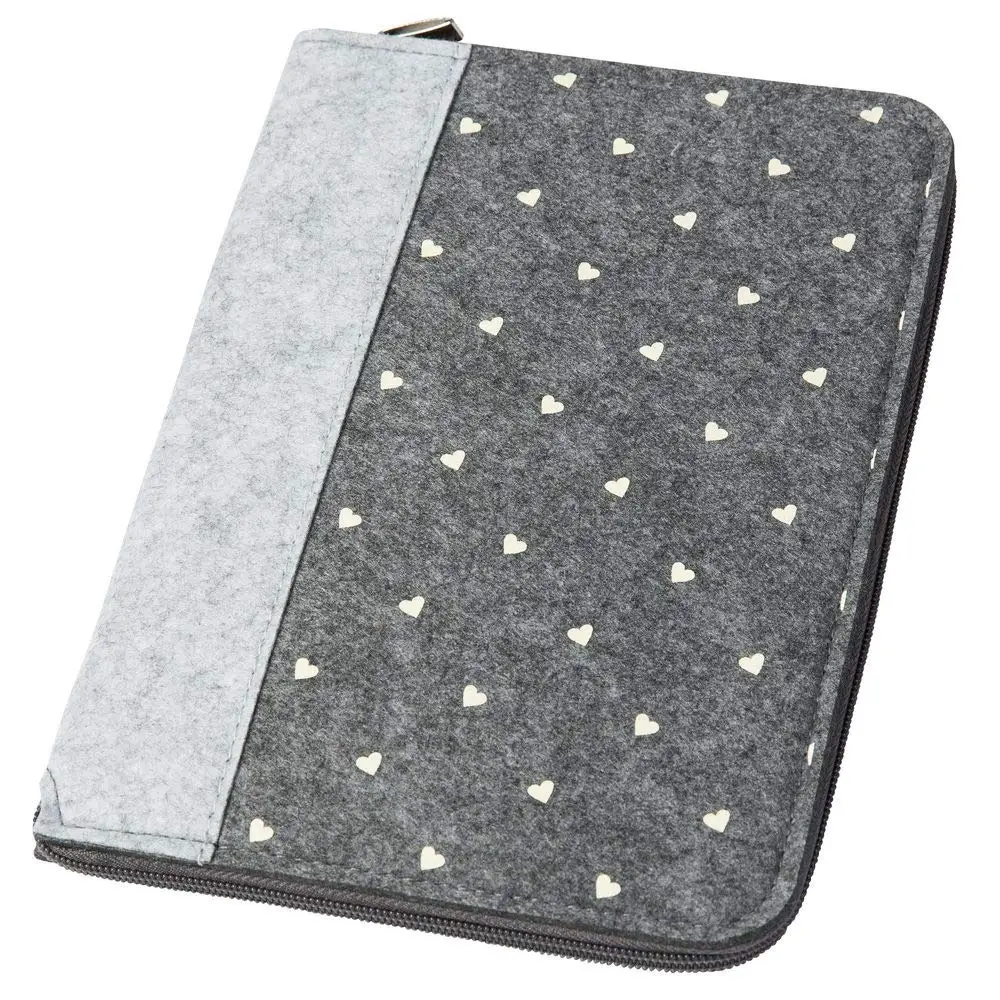 Custom printed Wool Felt Passport Holder Mother Pass Pregnant