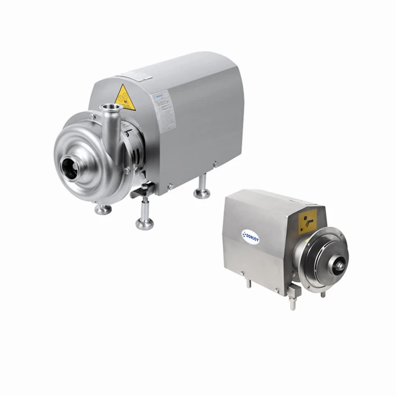 Donjoy BS Series Sanitary Centrifugal Pumps Stainless Steel Mechanical Seal for Dairy Beverage Food-Processing for Clear Liquids