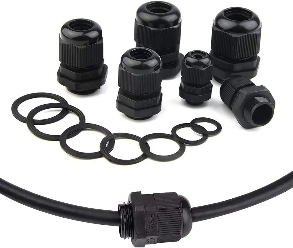 PG7 PG9 PG11 PG13.5 PG16 PG21 PG29 PG36 PG42 PG48 PG63 M12 M16 M18 M20 M22 M25 M32 nylon metal brass stainless steel cable gland