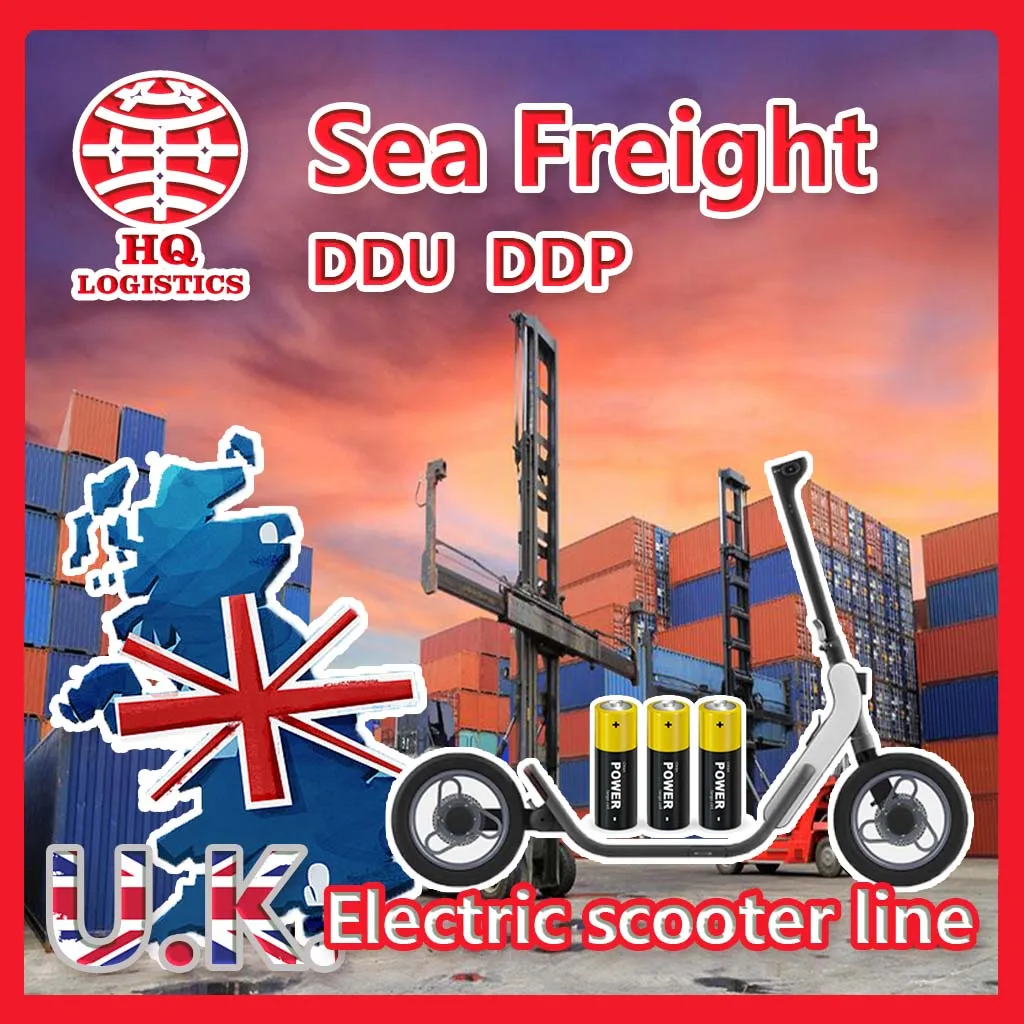 Electric Scooter Dropshipping Agent Shipping FBA Amazon Freight Forwarder to London UK