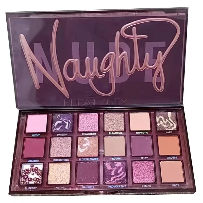 New High Beauty Earth Color Eye Shadow Plate Rose 18 Color Eye Shadow Matte Shimmer Eye Shadow Plate