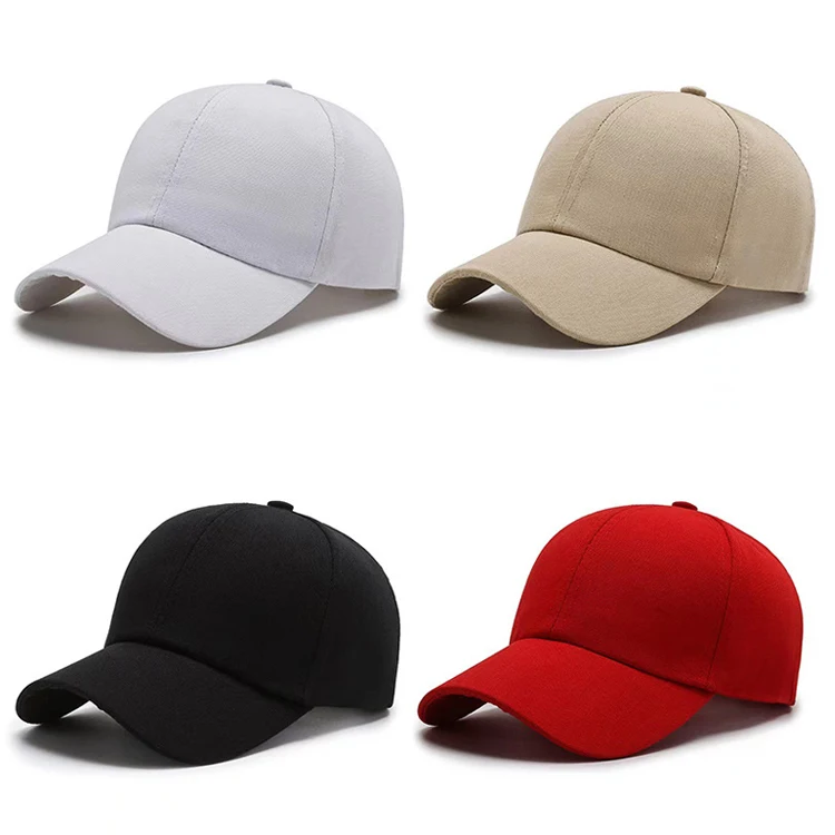 Low MOQ Cheap Hats Custom Fitted Baseball Caps Wholesale Design Unisex Plain Embroidered 6 Panel Sport Baseball Hat