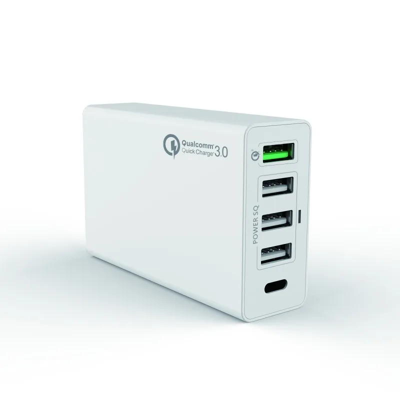 
5 USB universal charger 50W PD QC3.0 wall charger adapter fast charging for iphone for samsung 