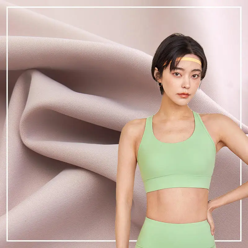 Custom 4 Way Stretch Printed Recycled Fabric Tan Through Upf 50 Nylon Spandex Ocean Bound Plastic Bottles Fabric For Swimsuit