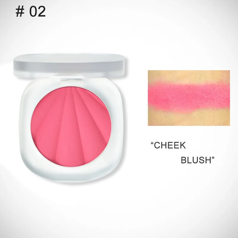 Wholesale Low Moq No Label 5 Color Make Up Blusher Cream Blush Custom Logo Powder Blush Single Cream Blusher