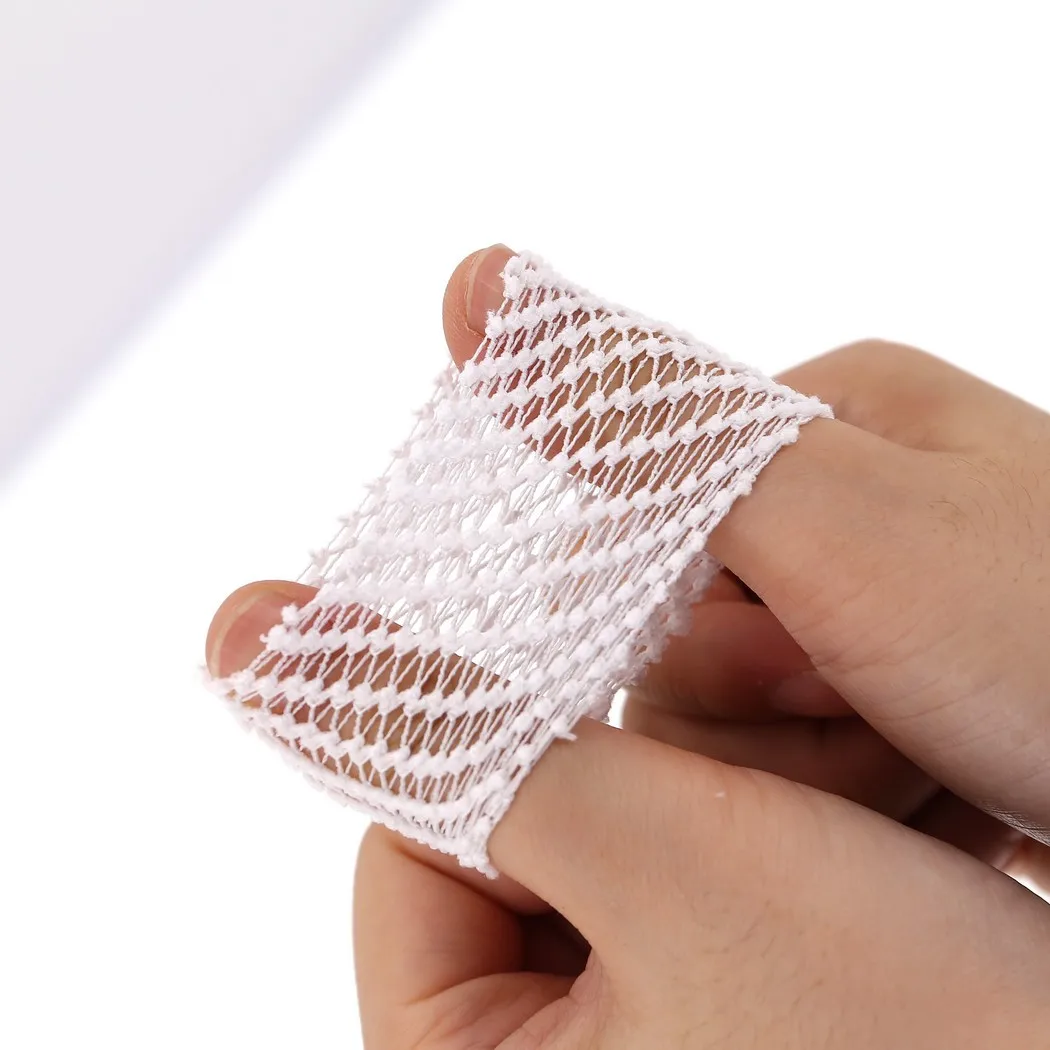 Medmount Medical Breathable Latex Free Mesh Stockinette Elastic Tubular Net Bandage for Head