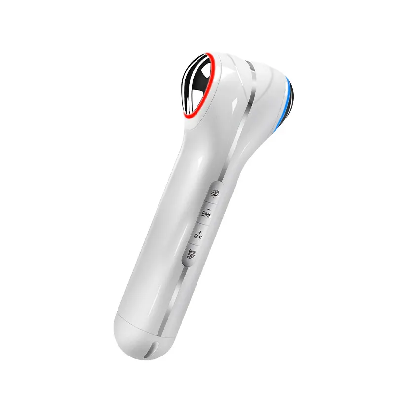 Korean Face Massager  Galvanic Microcurrent Face Lift Machine - LED Red Light Therapy Facial Skin Tightening Device