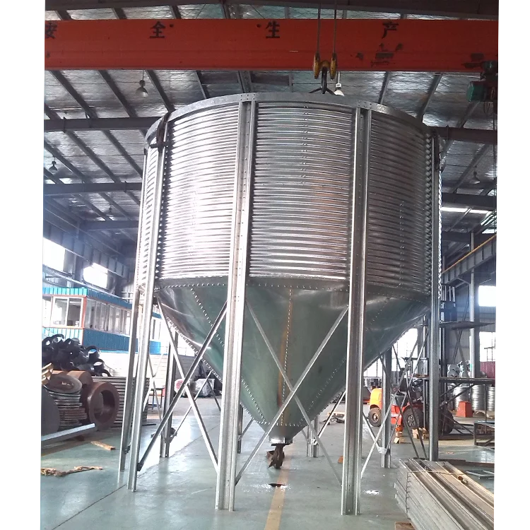 
Grain steel silo bolt assembly galvanized carbon steel silos price 