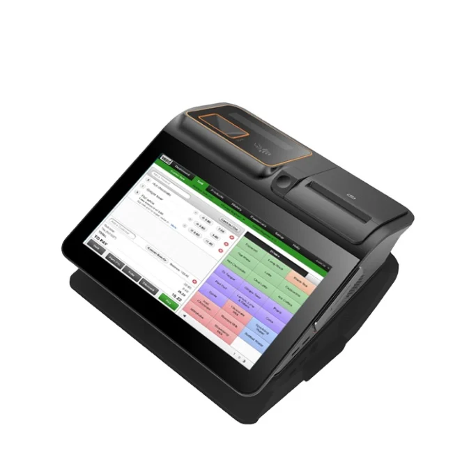 Milstone MHT-D1 mini 11.6 inch Android smart pos Terminal Device with Auto Cutter Printer For Pos Retails shop and Supermarket
