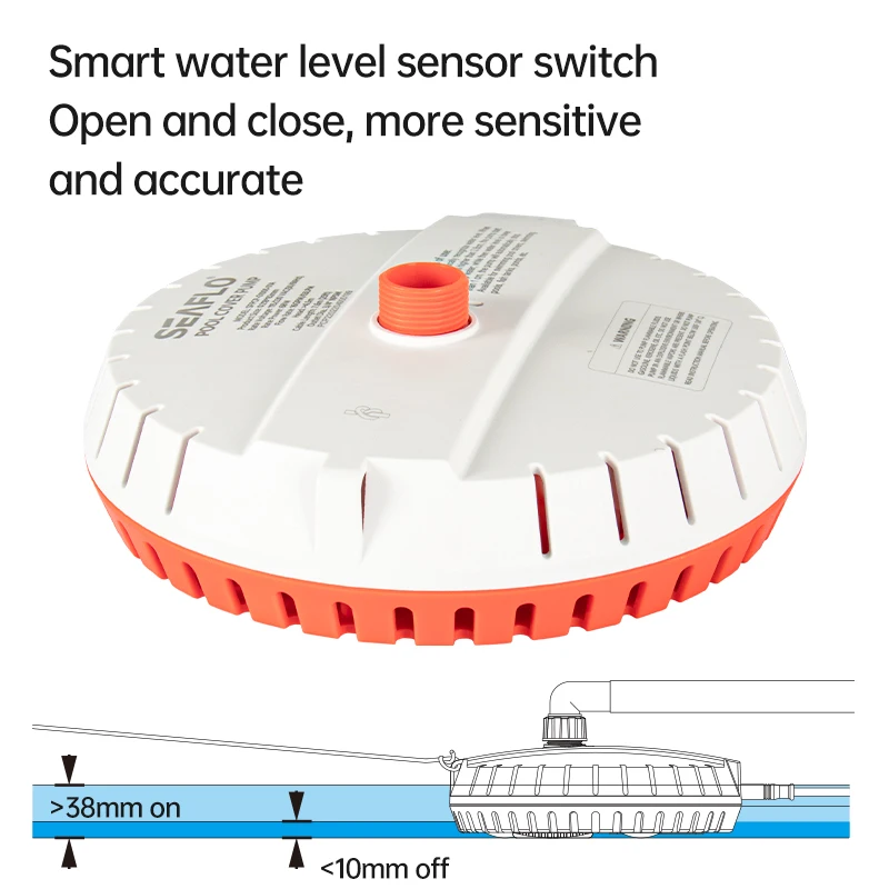 High Quality SEAFLO Hot Sale Automatic Submersible Water Pump Portable Swimming Pool Cover Pump