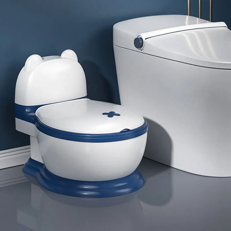 2024 new products baby training toilet seat plastic PP material portable baby potty chair splash guard seat trainer for kids