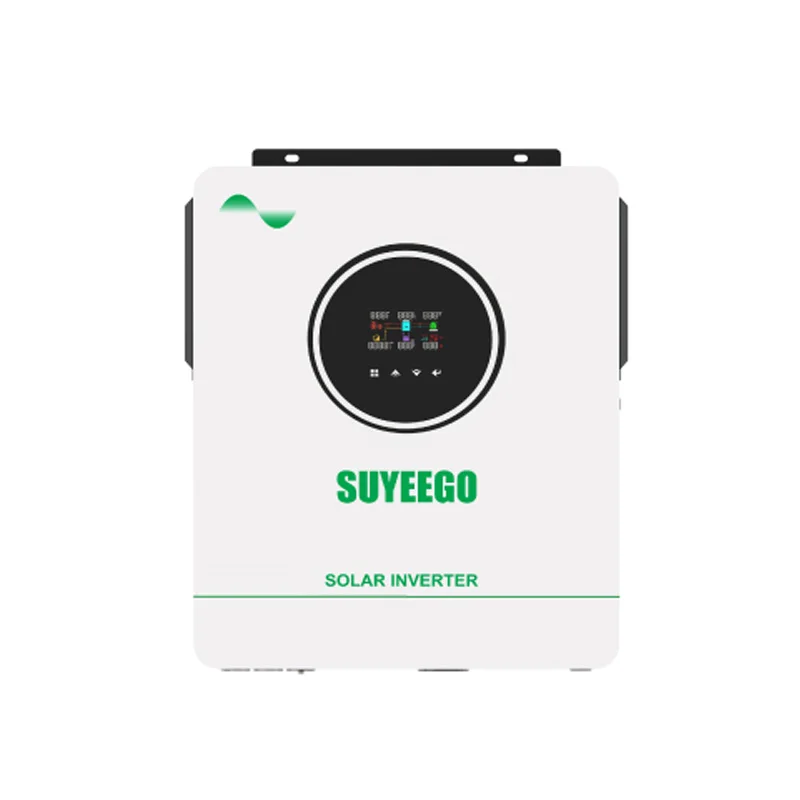 SUYEEGO 4kw Dual Output Off Grid Solar Inverter 24v Pure Sine Wave Hybrid Solar Inverter with Mppt Controller