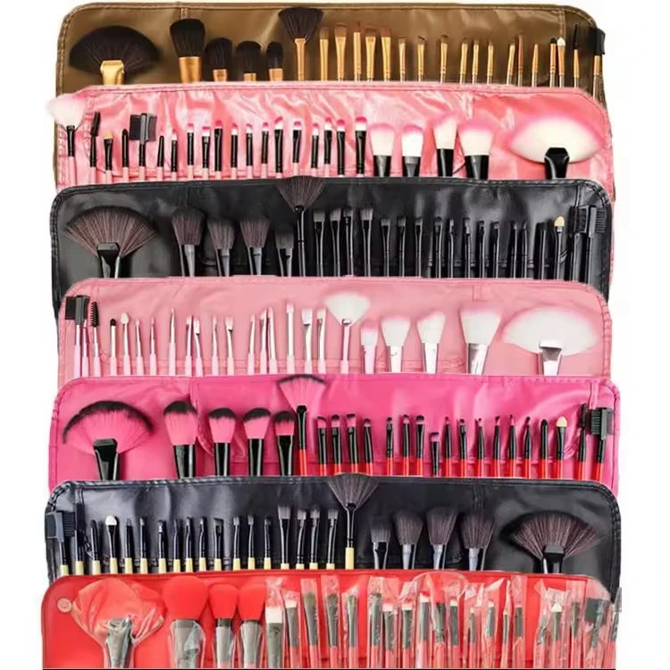 Free Sample Private Label 24 Pcs Professional Makeup Brush Eyeshadow Foundation Powder Cosmetic tools Makeup Brush set Tools Kit