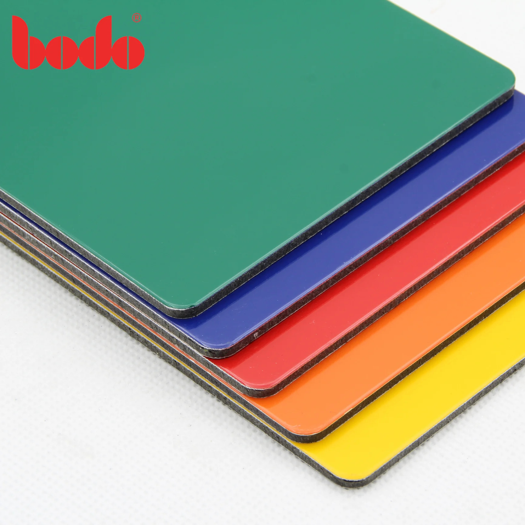 alucobond ACM Facade Plastic Plate for cladding wall fireproof for advertising board aluminum composite panel hot sale