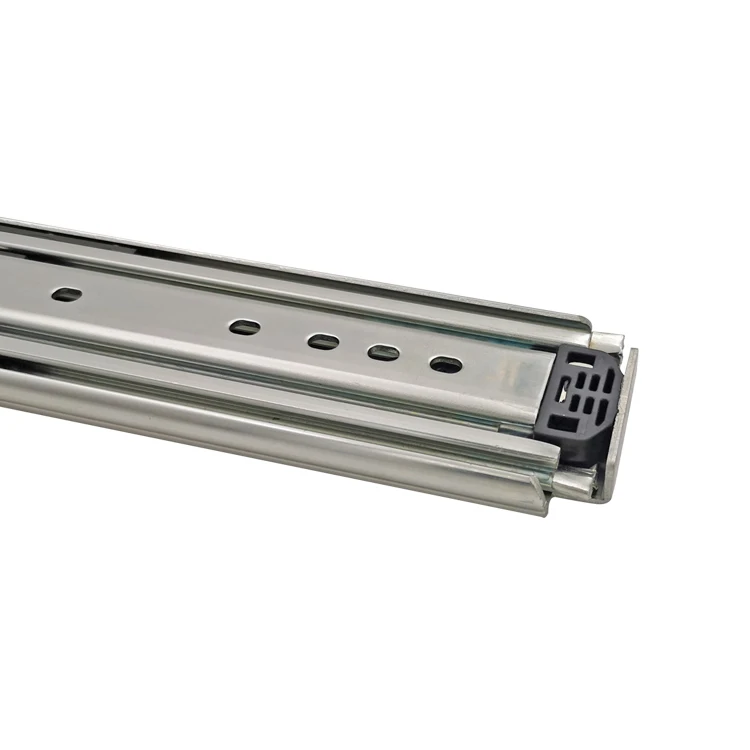 76mm Hardware Supplier Ball Bearing Drawer Sliders Heavy Duty Full Extension Drawer Slides Lock Kitchen Storage & Closet Dining