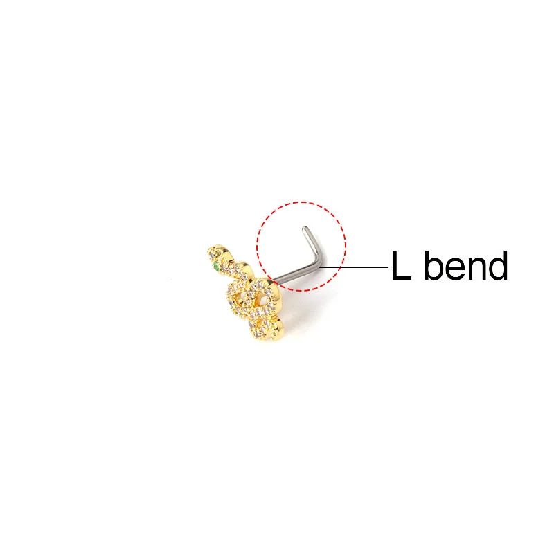 Surgical Steel Piercing Septum Nose Piercing Stainless Steel Nose Ring Wholesale High Quality Body Piercing Jewelry