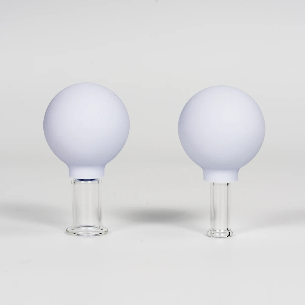 New Arrival!!  Set of 2 anti cellulite cup vacuum cupping massage facial suction cups therapy set