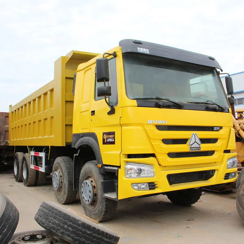 China uesd  Howo 6x4 20cbm Manual Transmission Diesel Dump Truck Truck 12 wheel dump truck