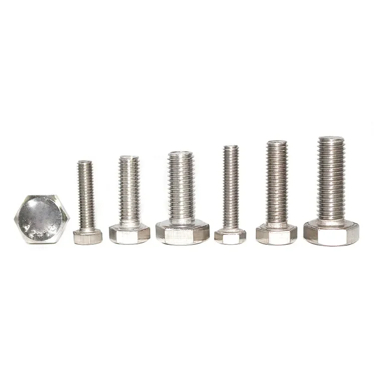 Factory direct sales low price high grade 8.8 hexagonal head bolts can be customized