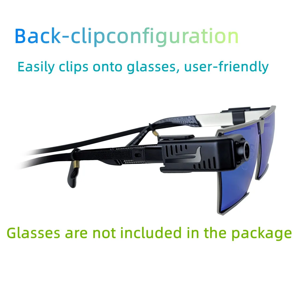 Newest sales smallest  IP sport POV camera   human visual video  Camera with Night Vision on  Glasses Legs