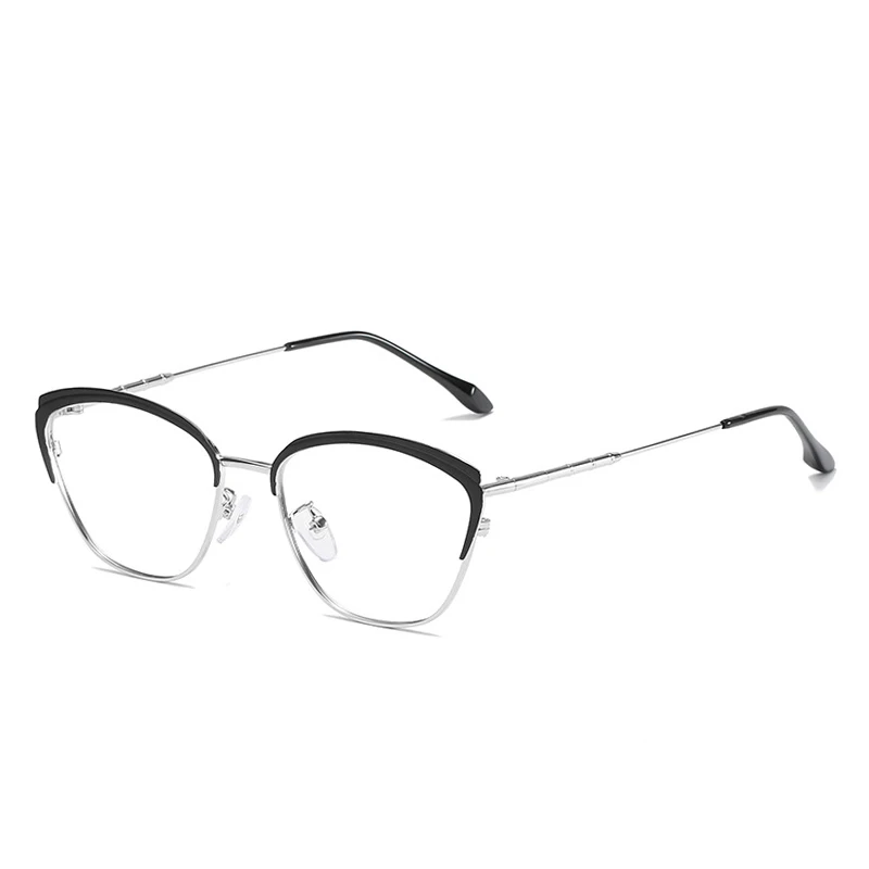1931 Cat Eye Photocromic Glasses Anti Radiation 2 In 1 Blue Ray Photochromic Optical Frames For Men Women