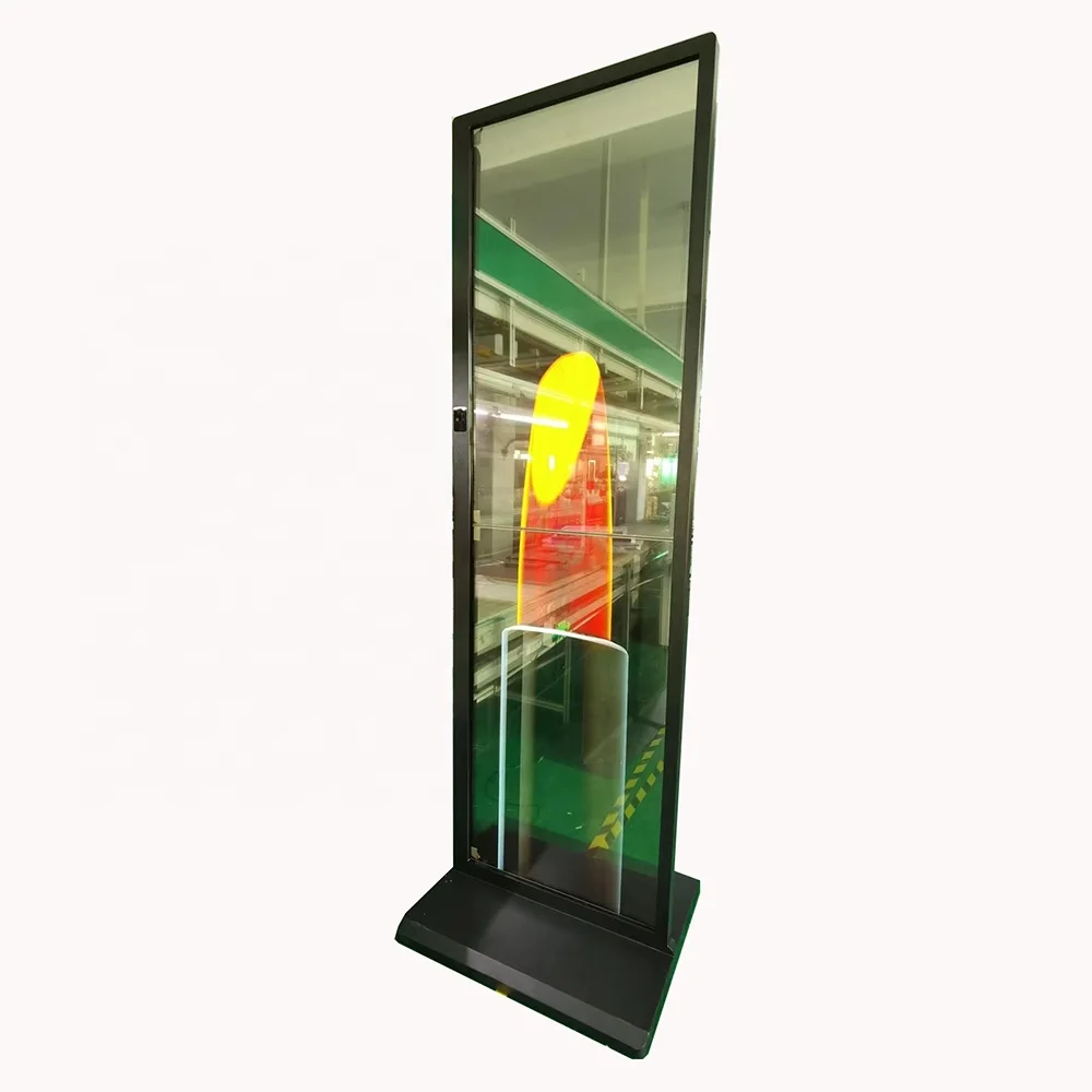 Внутренние 55 дюймовые OLED прозрачные LCD дисплеи Панель ТВ экран для рекламы