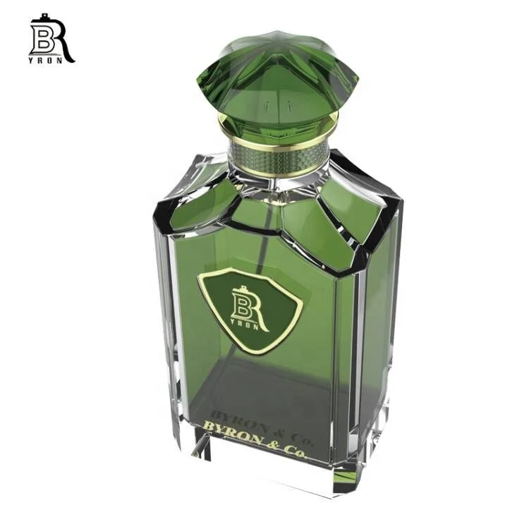 Byron Factory Price Custom Made 30ml 50ml 100ml Square Atomizer Spray Luxury Glass Perfume Bottle