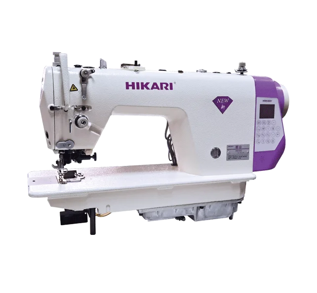 H99S  SINGLE NEEDLE COMPUTERIZED EDGE-CUTTING LOCKSTITCH TAILOR MACHINE  SEWING MACHINE (OIL FREE FABRIC TRIMMER HOLDER)