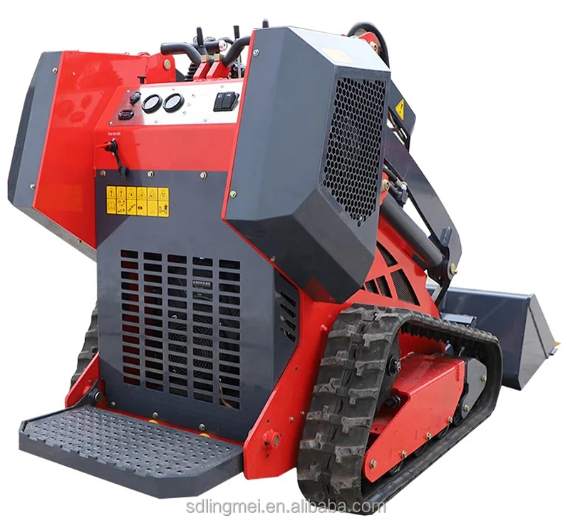 I Farm machines мини-гусеничные погрузчики для борта переднего ковша с бортовым колесом 4 в 1 продажи