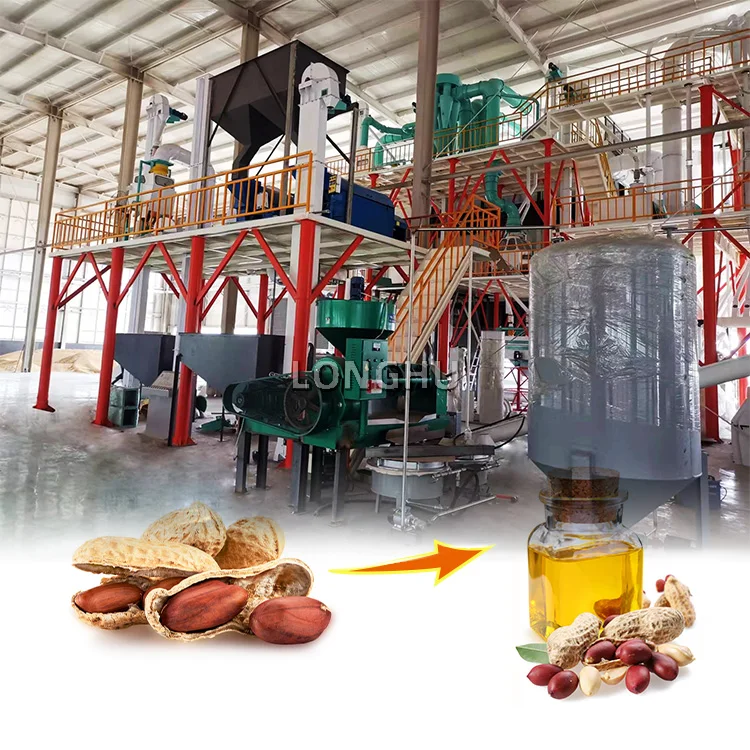 20Tons Oil Pressing Machine for Sun Flower Seeds Appliances Extraction Peanut Production Press Oil