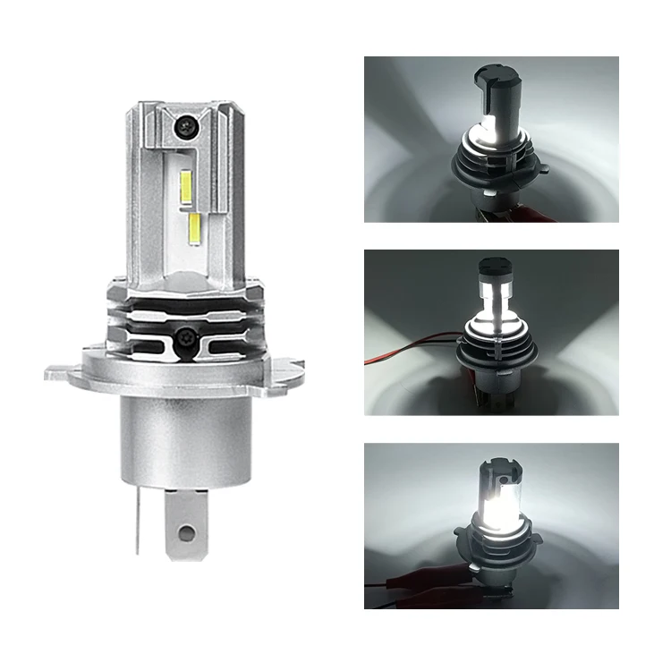 YIMEI China manufacturer M3 18000LM 100w led h4 canbus led headlights h4 fanless led headlight