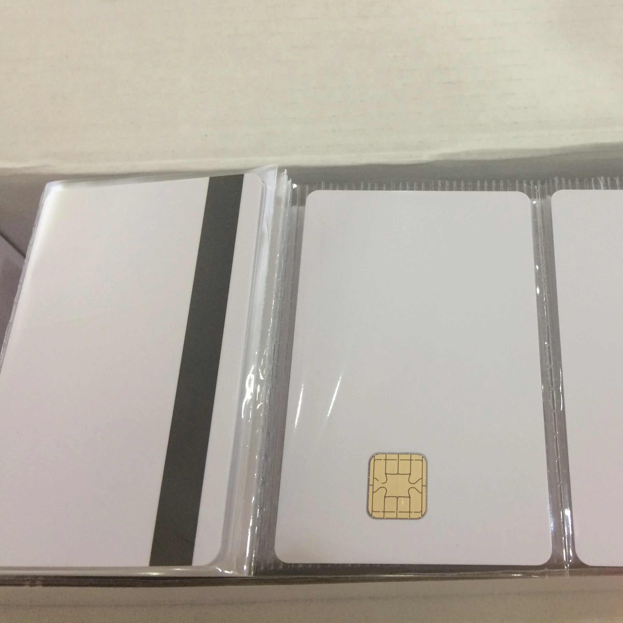 Dual interface JCOP.2.4.1 Waterproof J3R200 blank Java card  with hico magnetic stripe