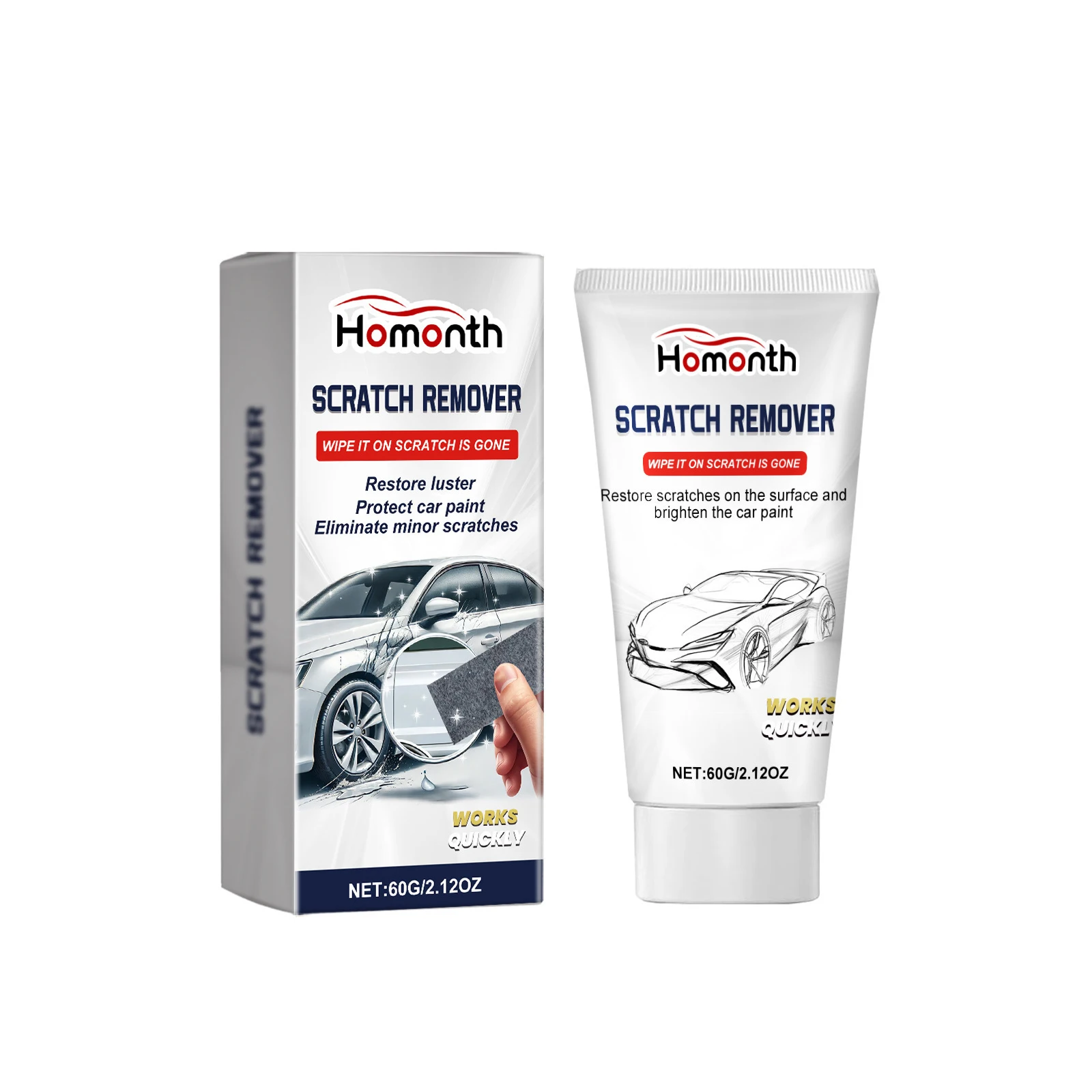 Hot sale car body scratch remover repair surface compound auto polish paint care car scratch remover repair kit