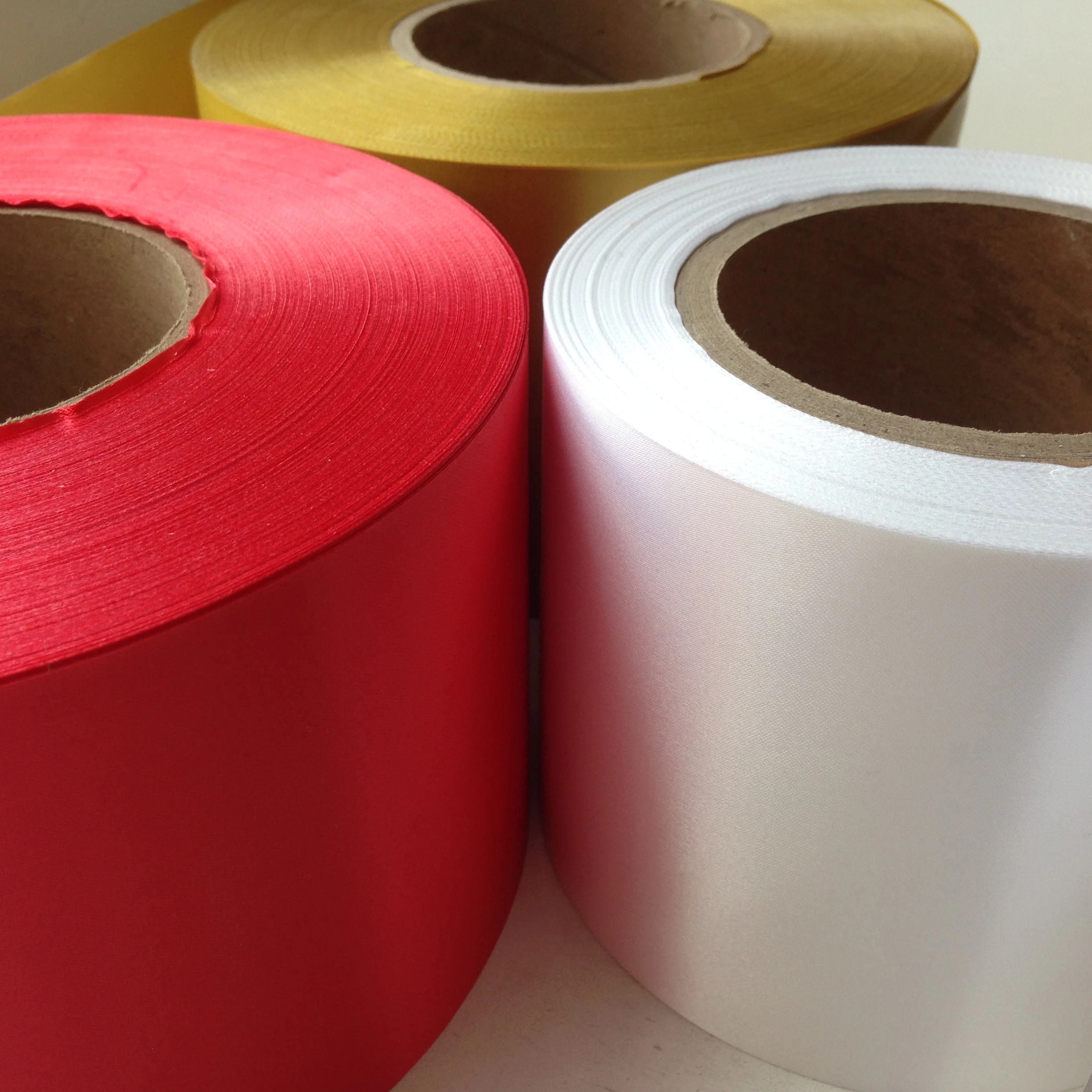 SL 100% полиэфирная атласная лента с разрезом для термопечати