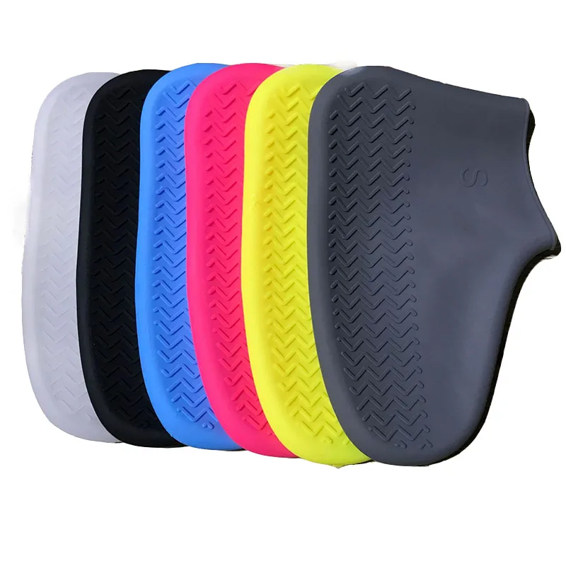 Waterproof Boots Silicone Rubber Waterproof Reusable Rain Boot Cover