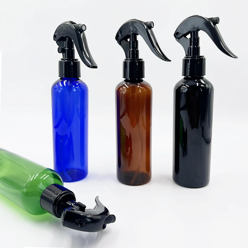 Empty Glass Spray Bottles with Labels Refillable Container for Essential Oils Cleaning Solutions Cleaning Products Hair